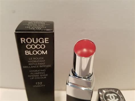 chanel rouge 132|Chanel Rouge Coco Bloom Hydrating Plumping Intense Shine .